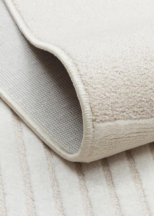 ADEL ADL 03 CREAM Yüksek Alçak Dokulu Yumuşak Tuşeli Modern Makine Halısı