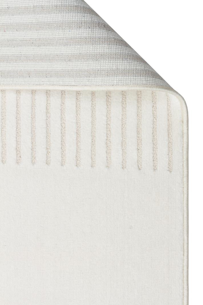 ADEL ADL 03 CREAM Yüksek Alçak Dokulu Yumuşak Tuşeli Modern Makine Halısı