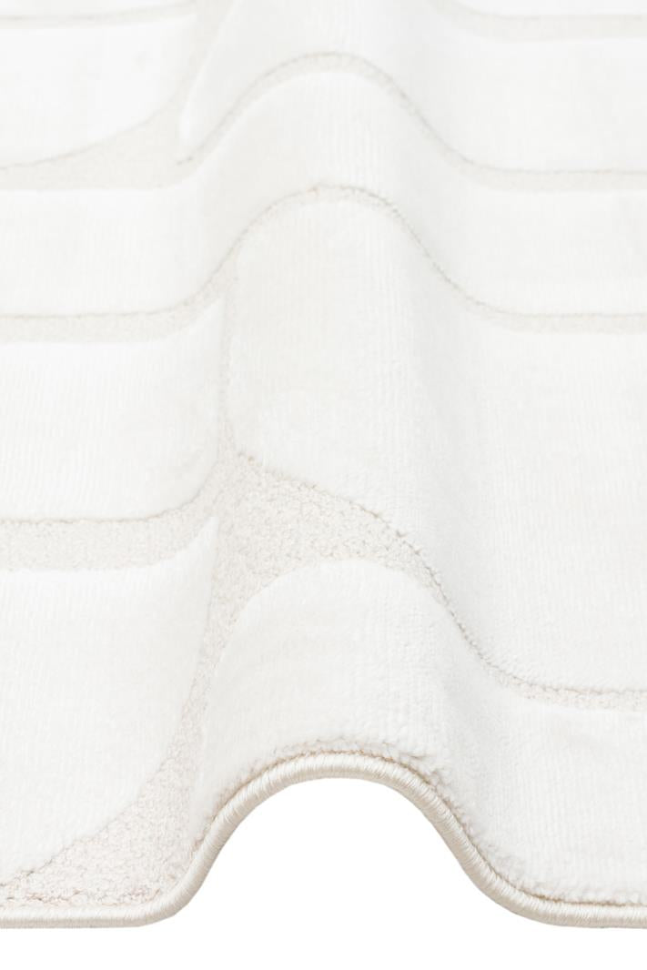 ADEL ADL 04 CREAM Yüksek Alçak Dokulu Yumuşak Tuşeli Modern Makine Halısı