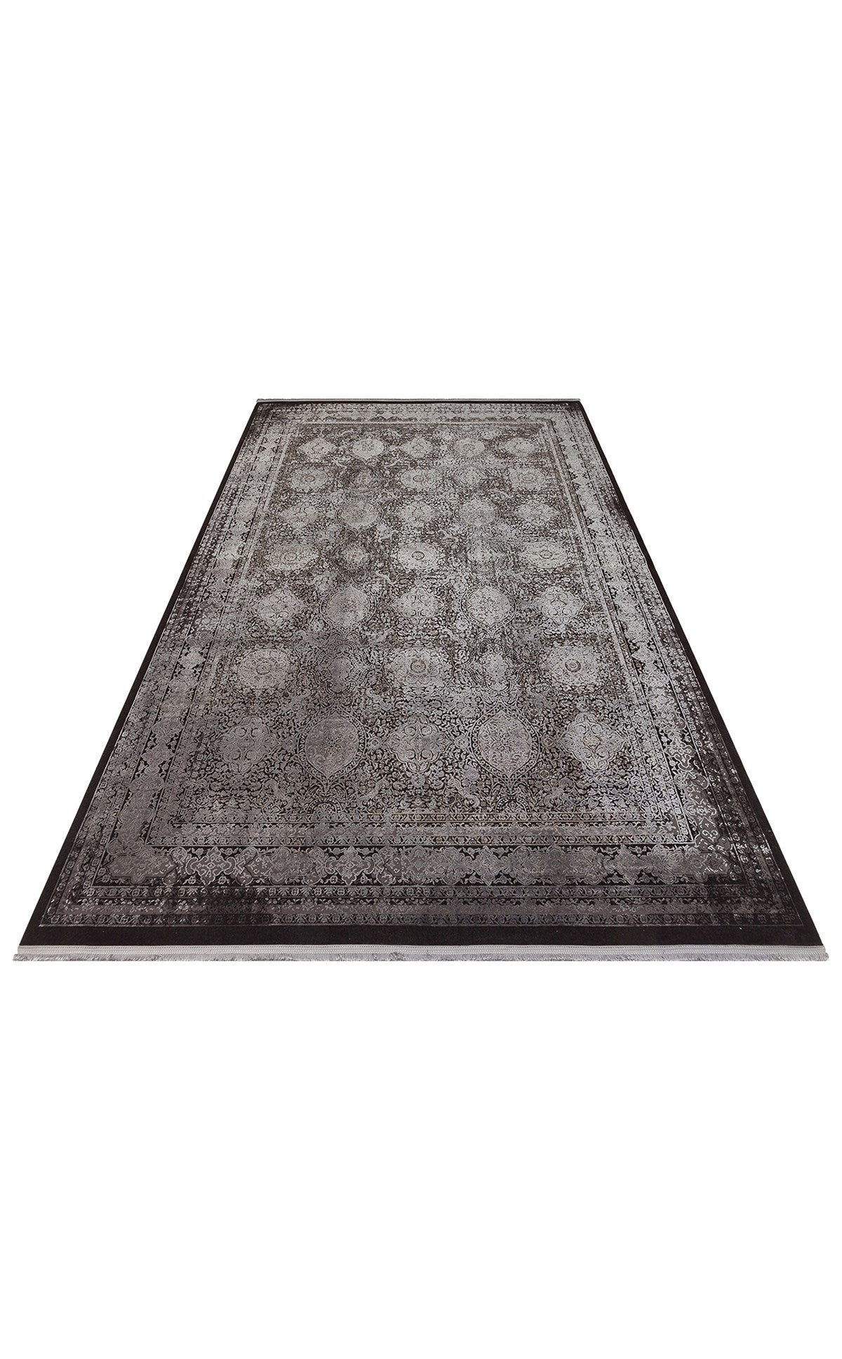 ANATOLIA ANT 02 ANTRASIT GREY Klasik ve Modern Desenli Sık Dokuma Makine Halısı