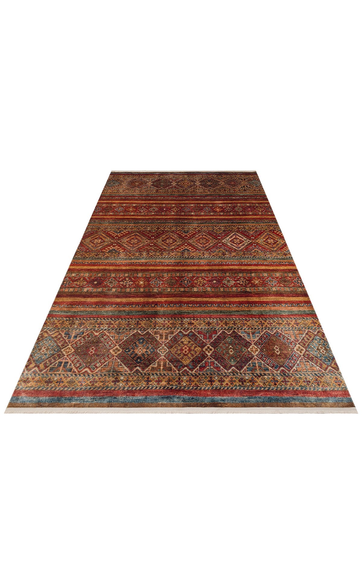ANTIQUE ATK 05 MULTY Kolay kullanımlı Kaymaz Karabağ ve Antik Desenlere Sahip Yıkanabilir Makine Halısı
