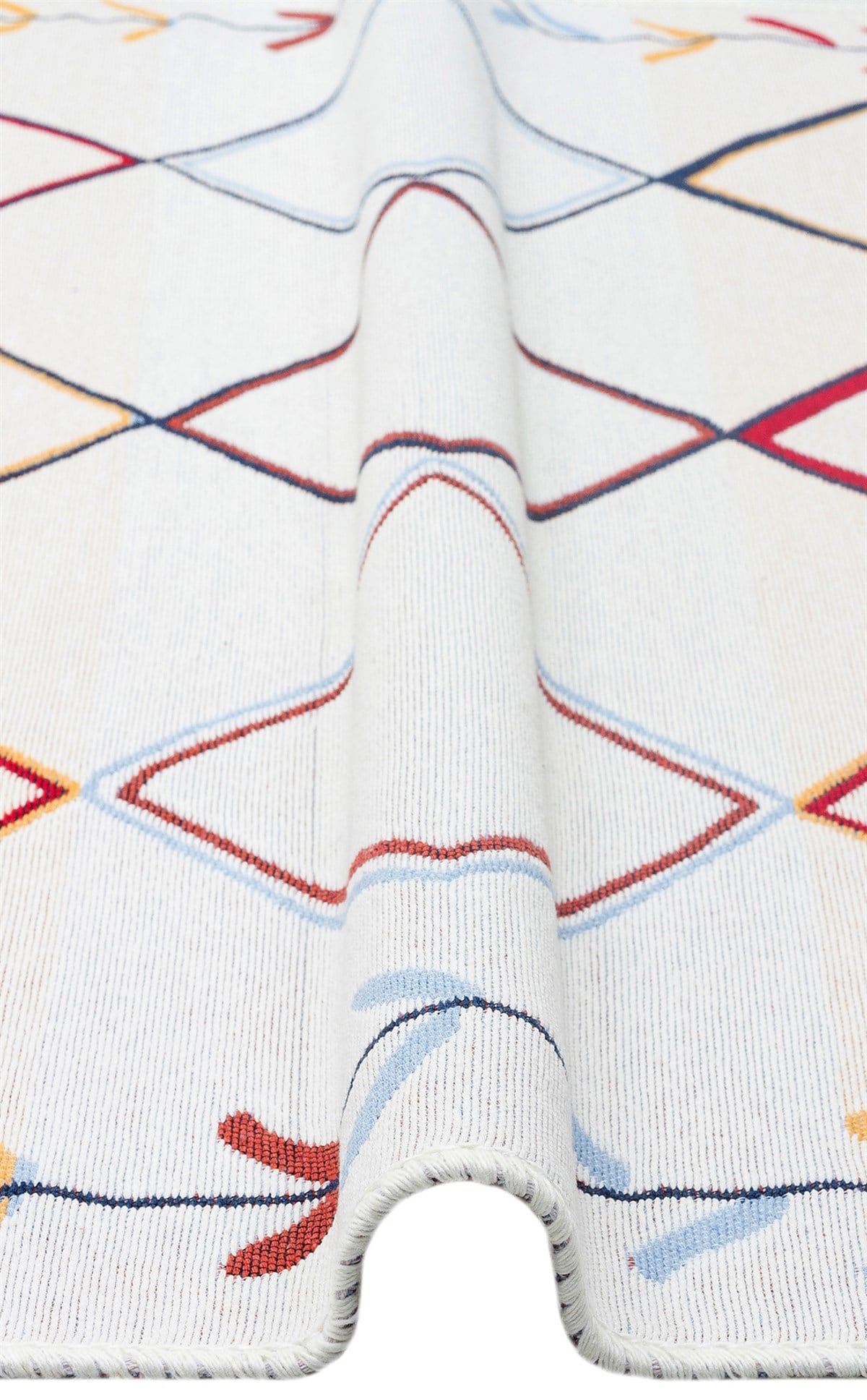 ARYA AR 21 MULTY Yıkanabilir Çift Taraflı Modern Desenli Dokuma Kilim