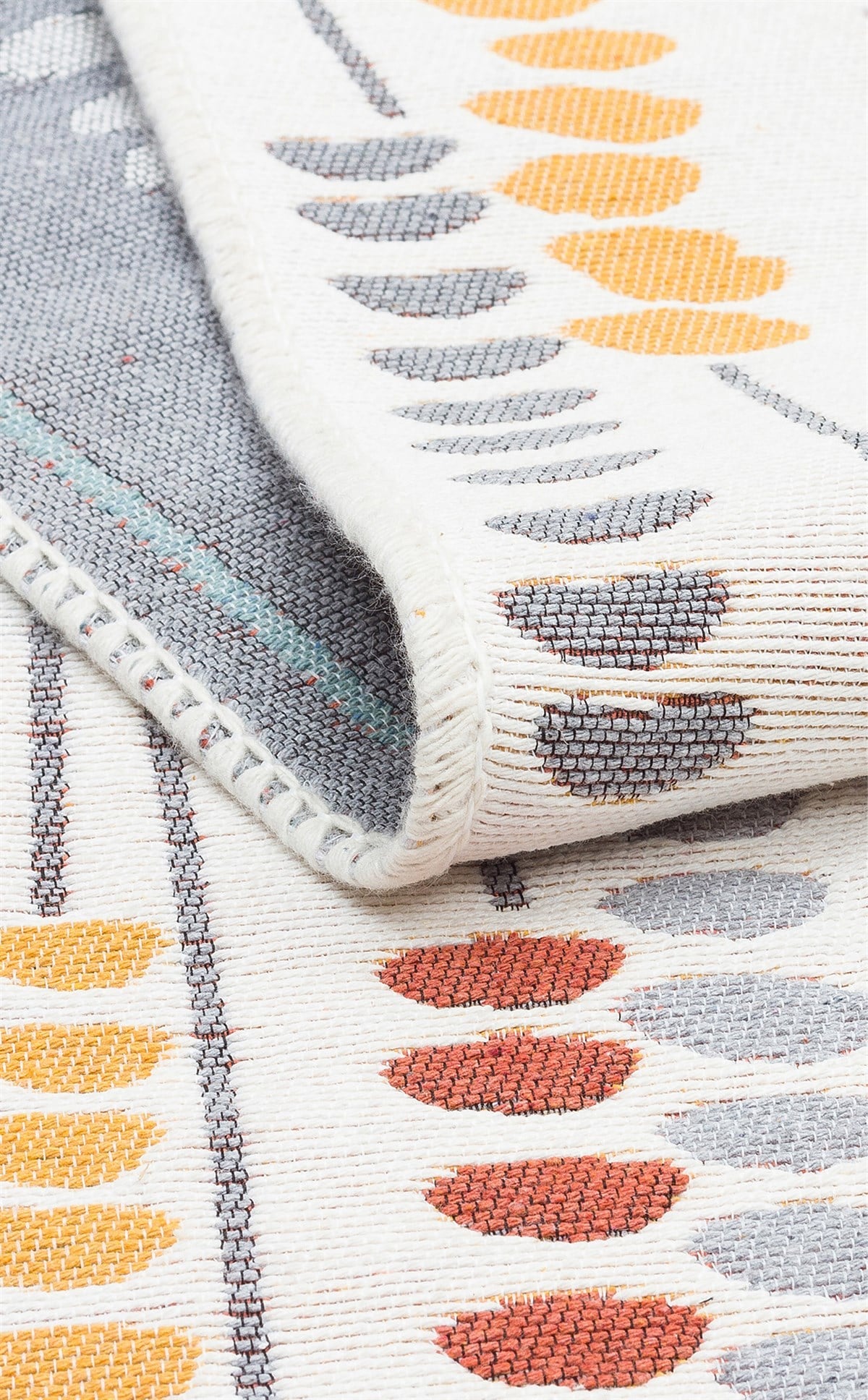 ARYA AR 34 MULTY Yıkanabilir Çift Taraflı Modern Desenli Dokuma Kilim