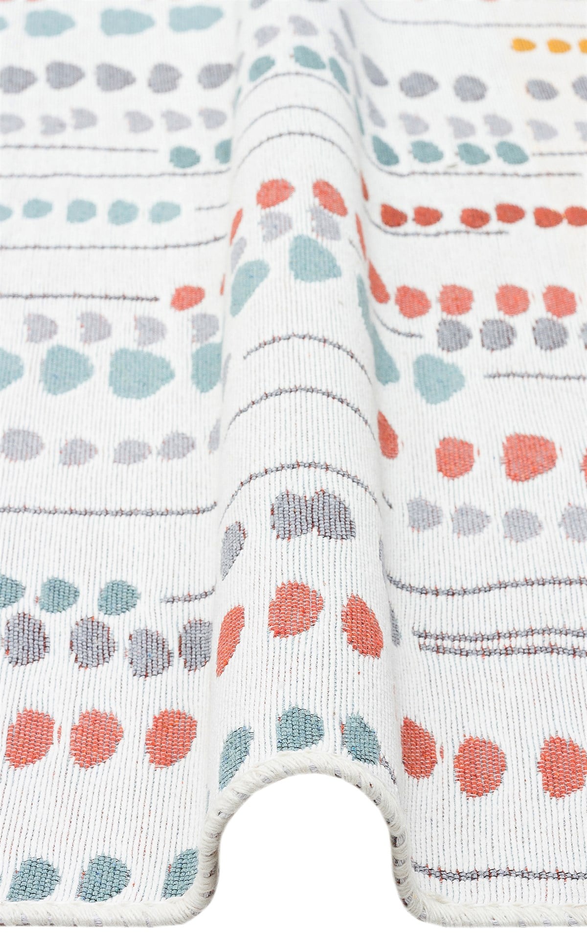 ARYA AR 34 MULTY Yıkanabilir Çift Taraflı Modern Desenli Dokuma Kilim