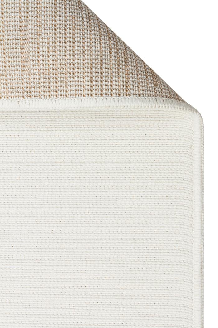 BALI JUTE BLJ 02 WHITE Jüt Dokulu Hav Toz Vermeyen Modern Halı
