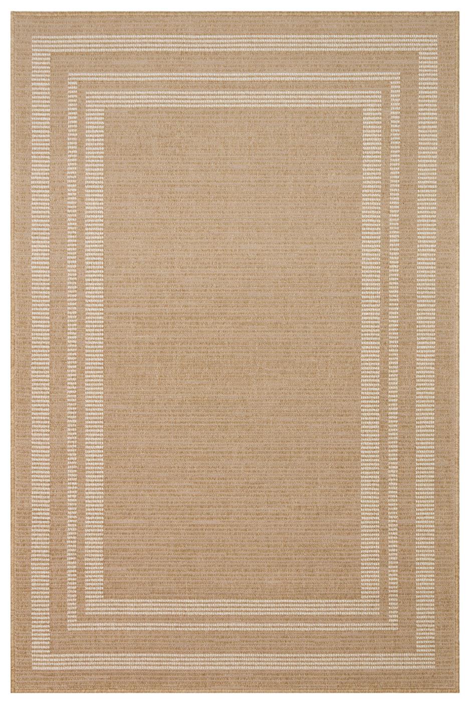 BALI JUTE BLJ 03 JUTE WHITE Jüt Dokulu Hav Toz Vermeyen Modern Halı
