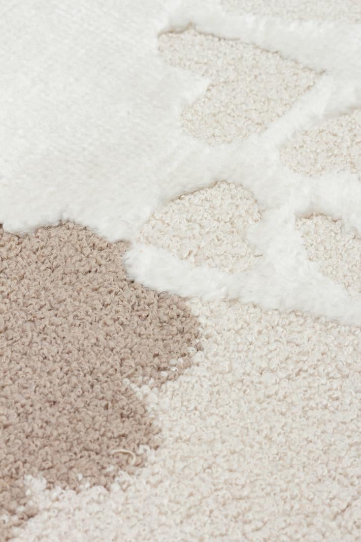 BAMBINO BMB 02 CREAM MULTY Pastel Renkli Hav ve Toz Vermeyen Çocuk Halısı