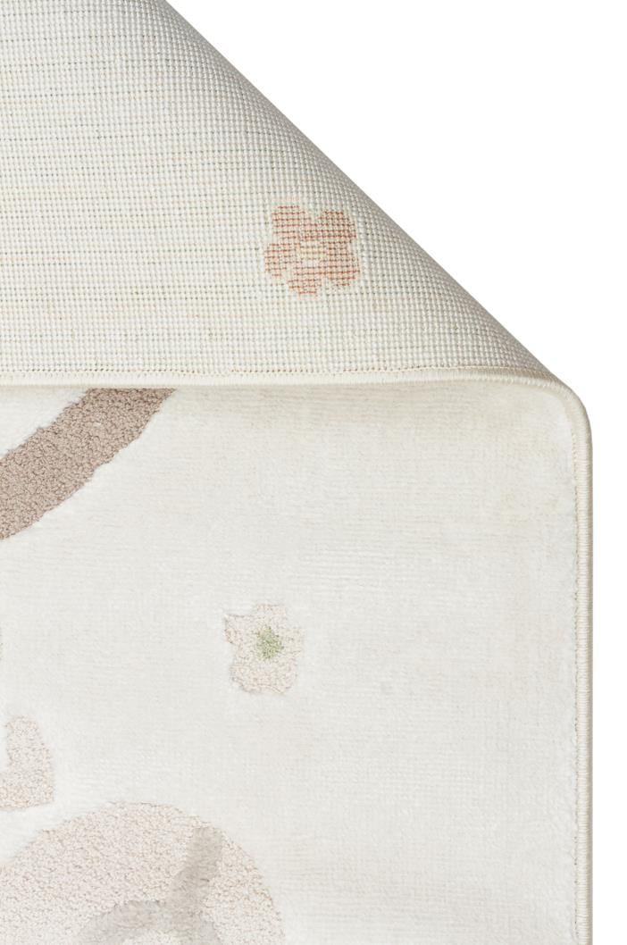 BAMBINO BMB 02 CREAM MULTY Pastel Renkli Hav ve Toz Vermeyen Çocuk Halısı