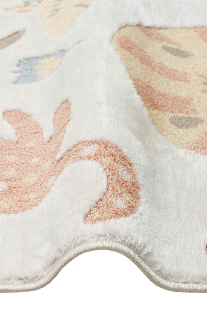 BAMBINO BMB 06 CREAM MULTY Pastel Renkli Hav ve Toz Vermeyen Çocuk Halısı