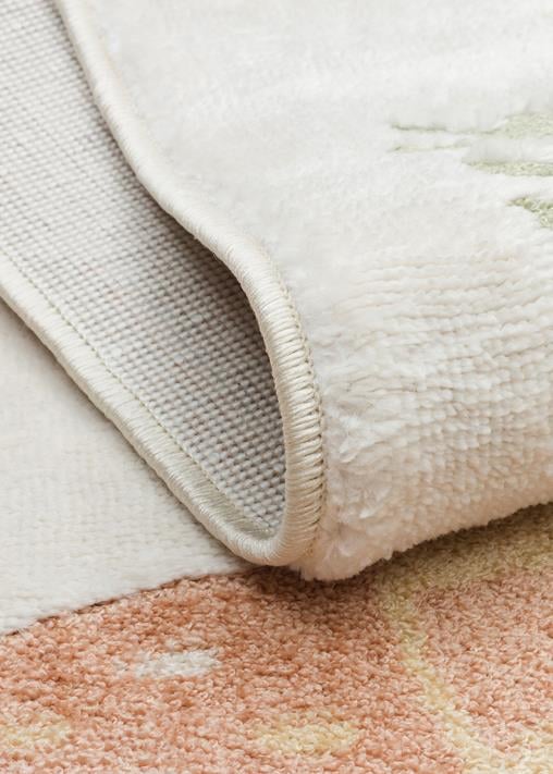 BAMBINO BMB 06 CREAM MULTY Pastel Renkli Hav ve Toz Vermeyen Çocuk Halısı