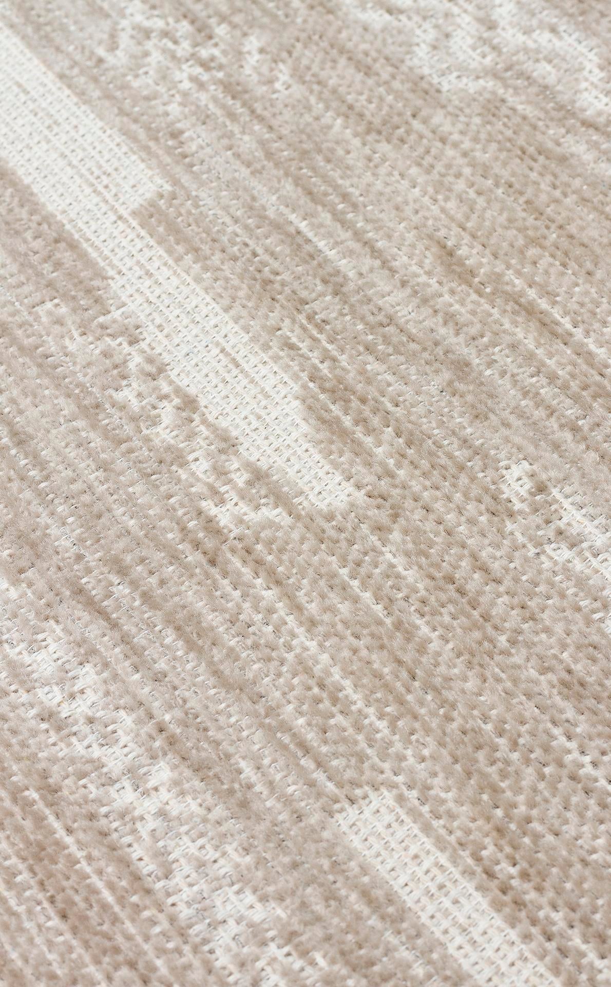 BIGA BG 01 CREAM Hav Toz Vermez Kaymaz Tabanlı İnce Dokuma Modern Halı