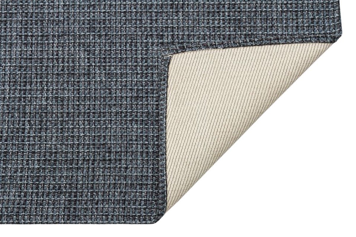 BROOKLYN BRK 01 ANTRASIT SILVER Hasır Görünümlü Kaymaz Renkli Dokuma Modern Kilim