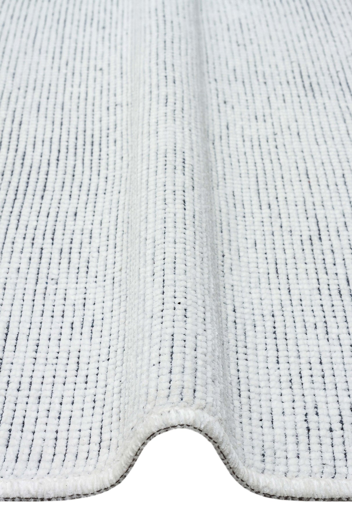 CAPRI CPR 01 WHITE Hav Toz Vermez Kaymaz Kolay Kullanımlı Yıkanabilir Düz Renk Kilim