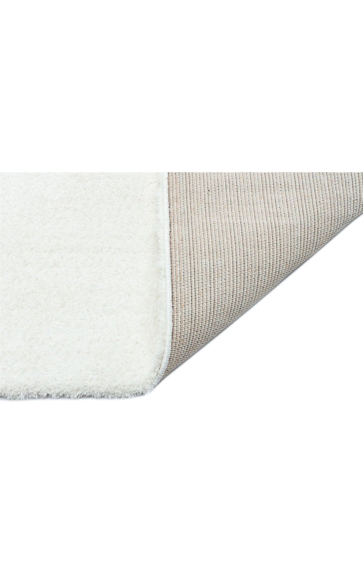 COMFORT 1006 WHITE Kolay Kullanımlı Hav Toz Vermez Yumuşak Dokulu Modern Pofuduk Shaggy Halı