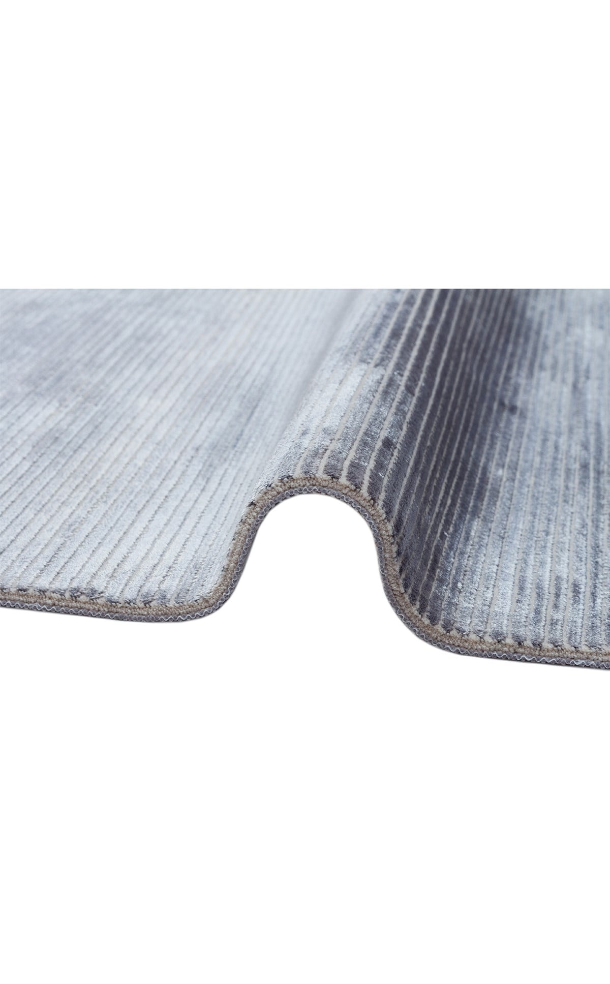 CORDOBA NEW DB PLAIN GREY NW Parlak Yüksek Alçak Dokulu Modern Makine Halısı