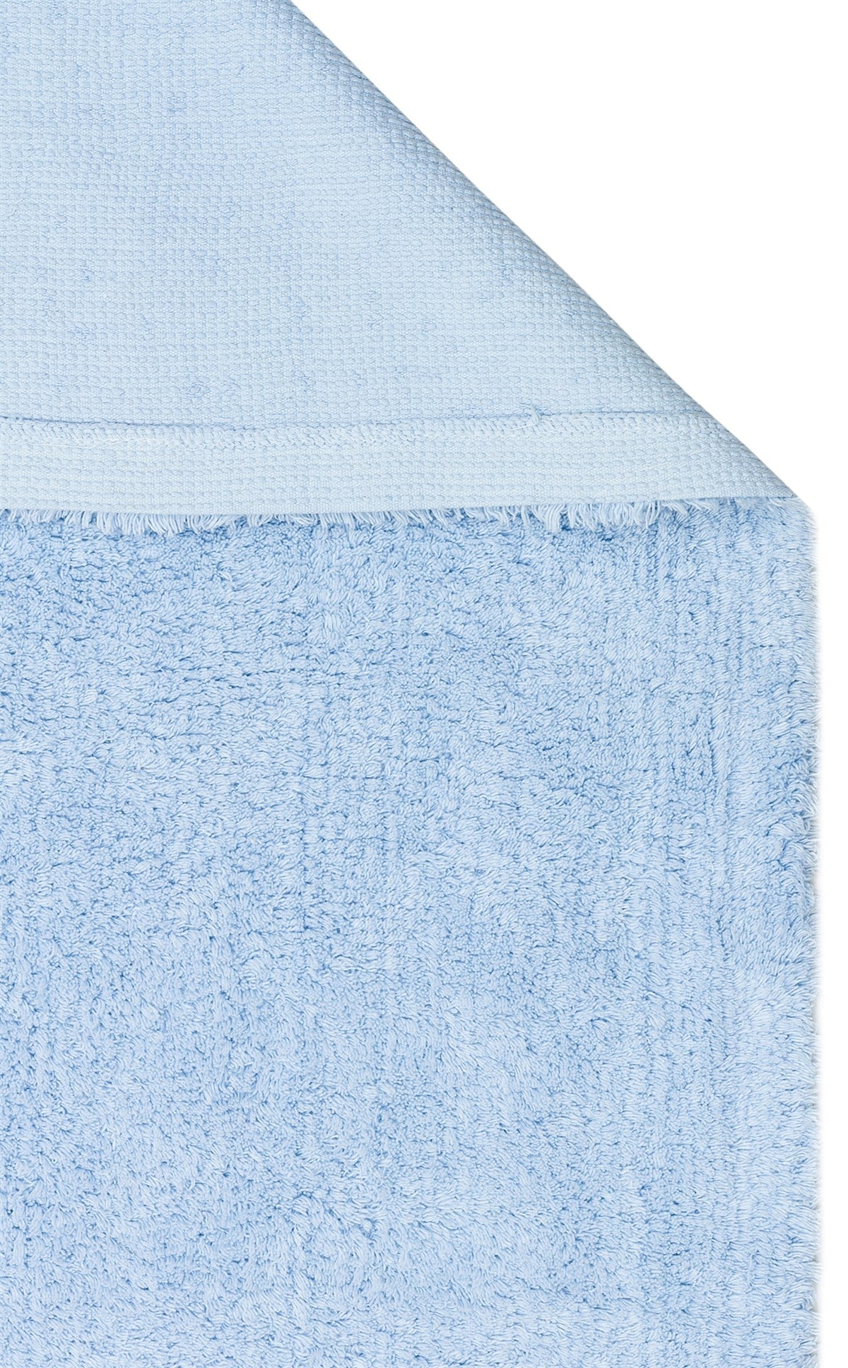 COTTON BOON CBN PLAIN BLUE Yıkanabilir Kaymaz Tabanlı Naturel Pamuk Bebek Halısı