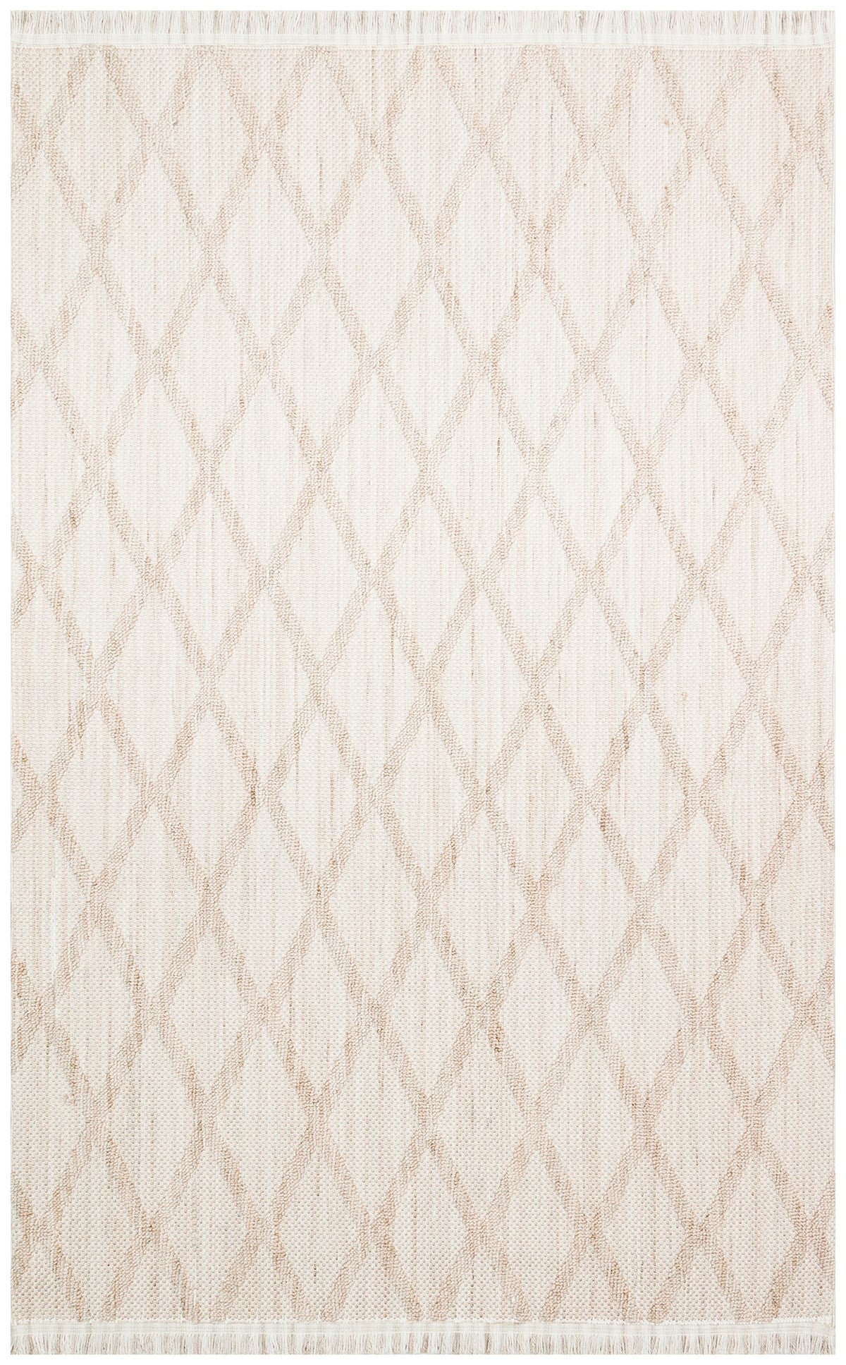 COZY CZY 04 BEIGE Hav Toz Vermez Modern Örgü Dokuma Makine Halısı