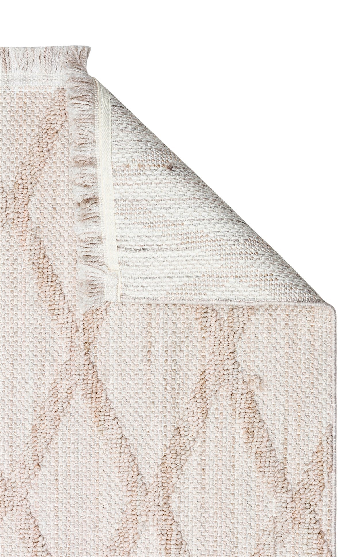 COZY CZY 04 BEIGE Hav Toz Vermez Modern Örgü Dokuma Makine Halısı