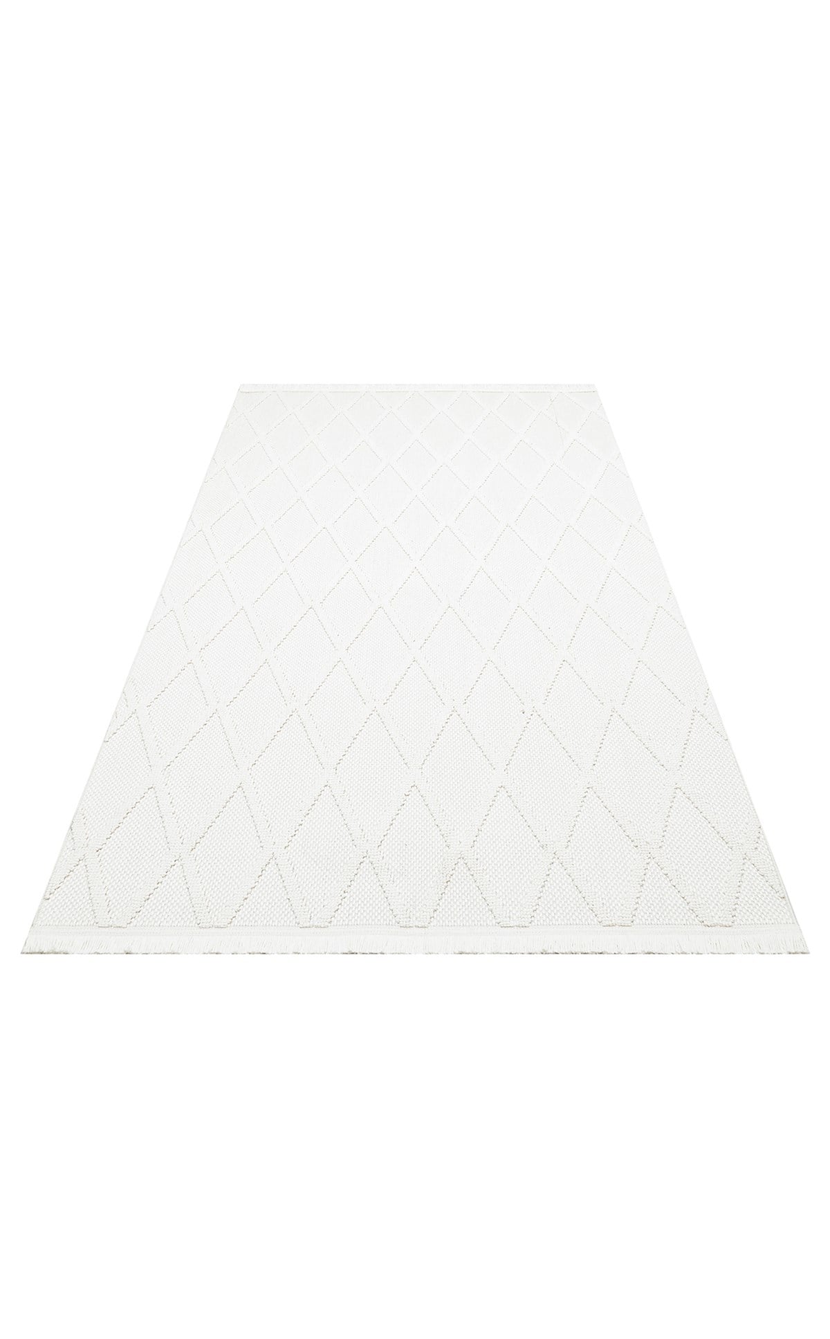 COZY CZY 04 CREAM Hav Toz Vermez Modern Örgü Dokuma Makine Halısı