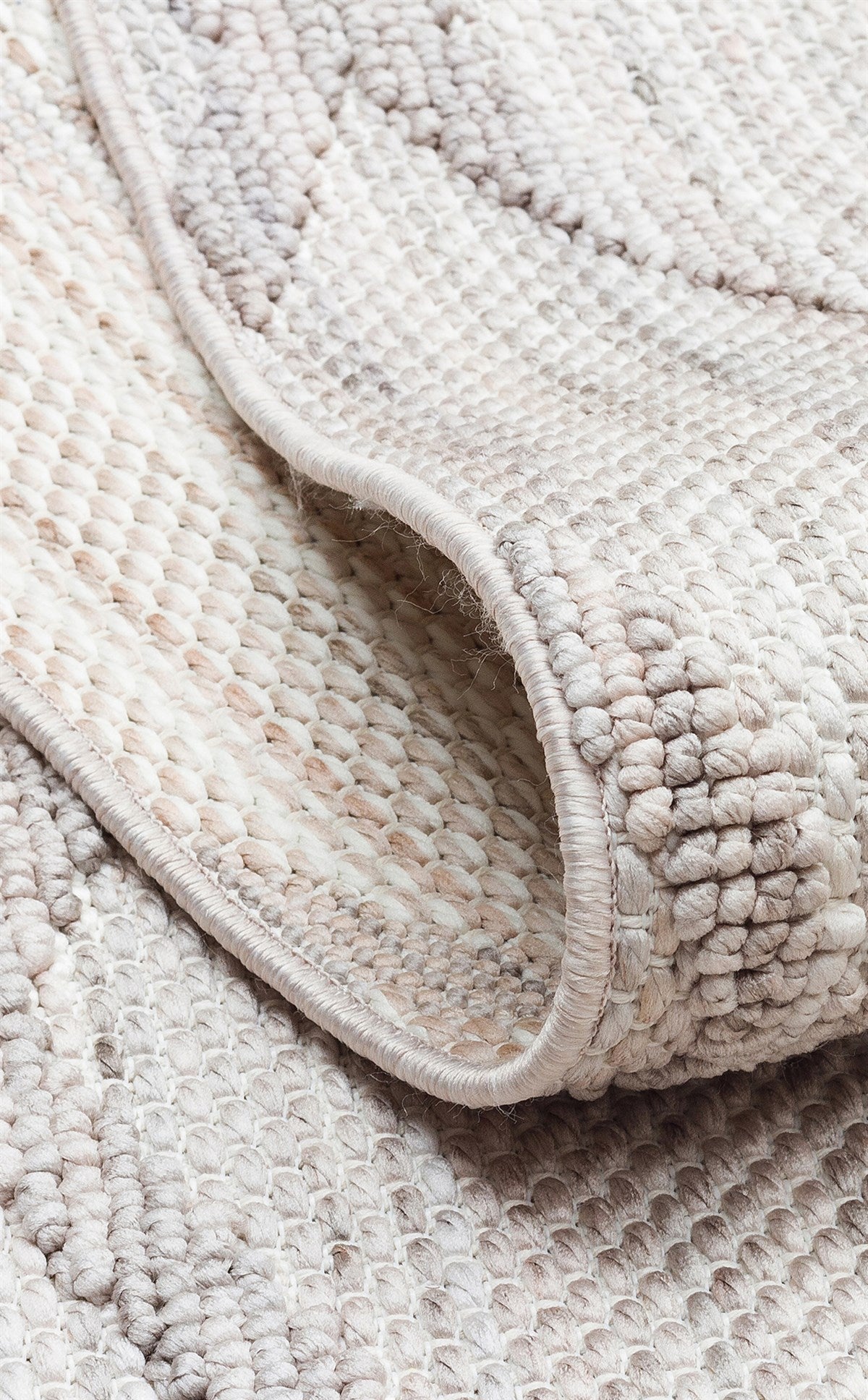 COZY CZY 04 GREY Hav Toz Vermez Modern Örgü Dokuma Makine Halısı