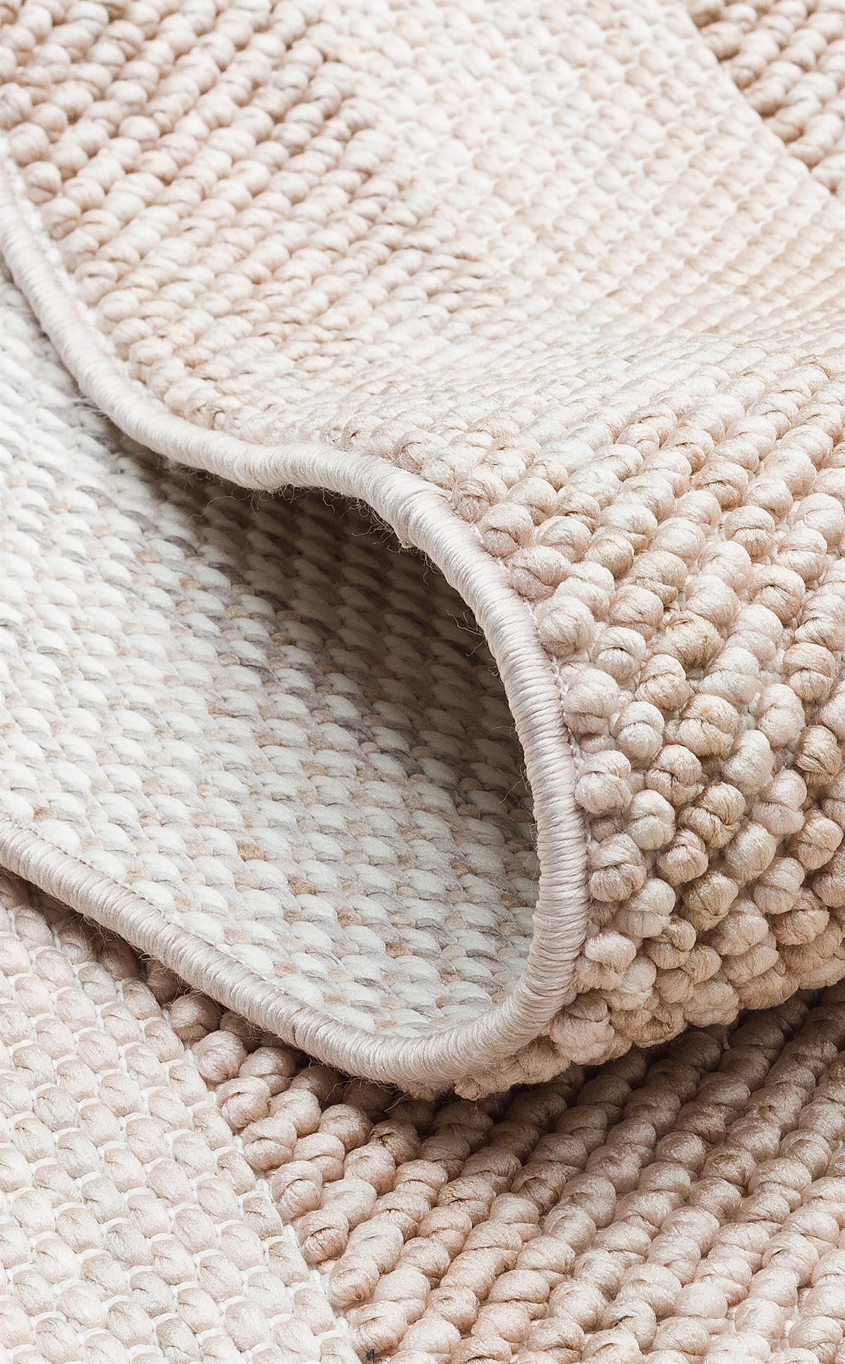 COZY CZY 05 BEIGE Hav Toz Vermez Modern Örgü Dokuma Makine Halısı
