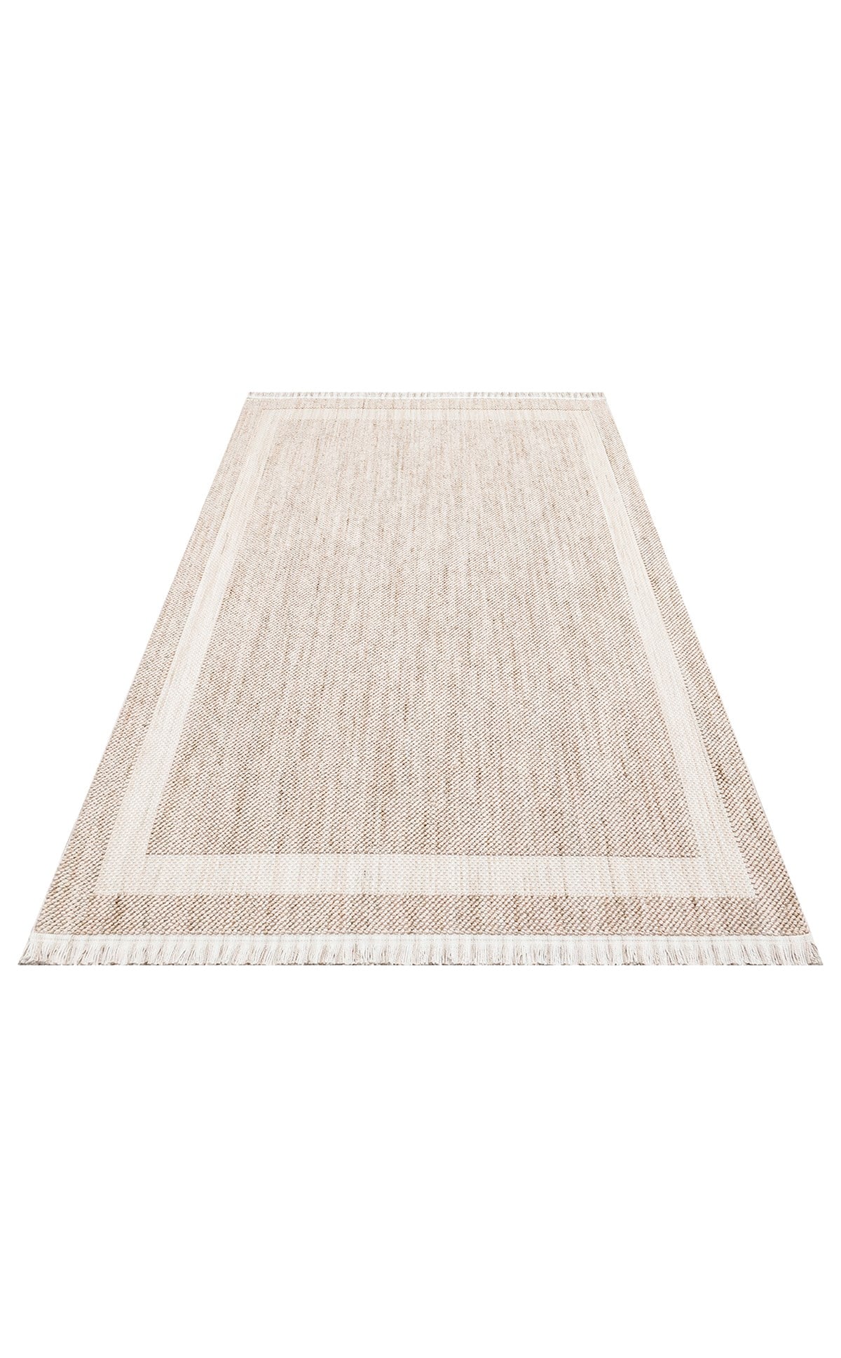 COZY CZY 05 BEIGE Hav Toz Vermez Modern Örgü Dokuma Makine Halısı
