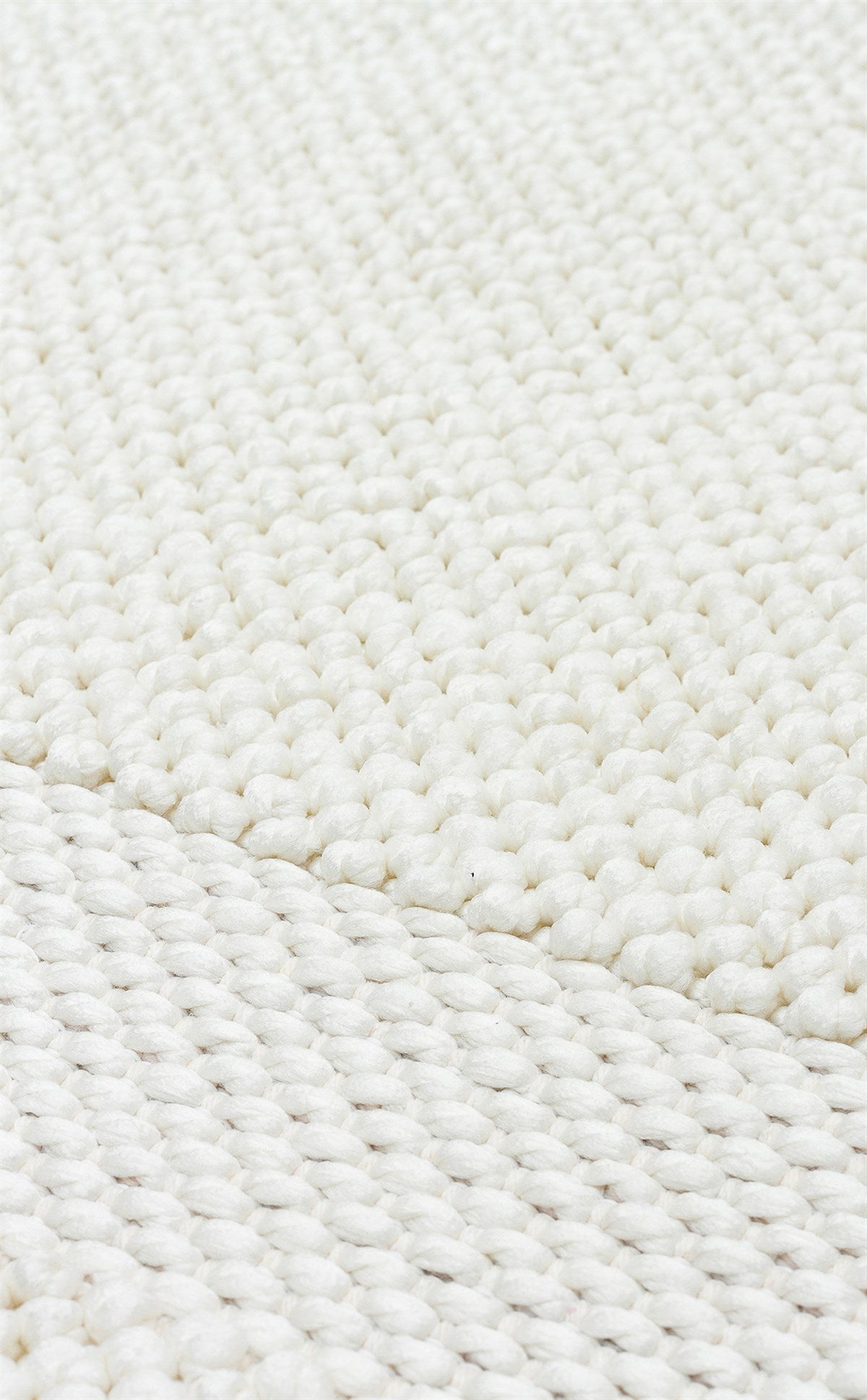 COZY CZY 05 CREAM Hav Toz Vermez Modern Örgü Dokuma Makine Halısı