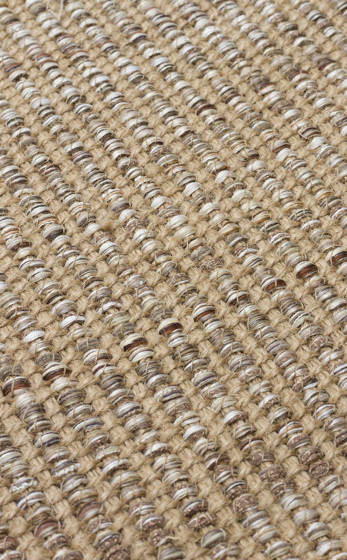 DOHA DH 01 BEIGE Jüt ve Polyester ile Üretilen Çift Taraflı Modern Kilim