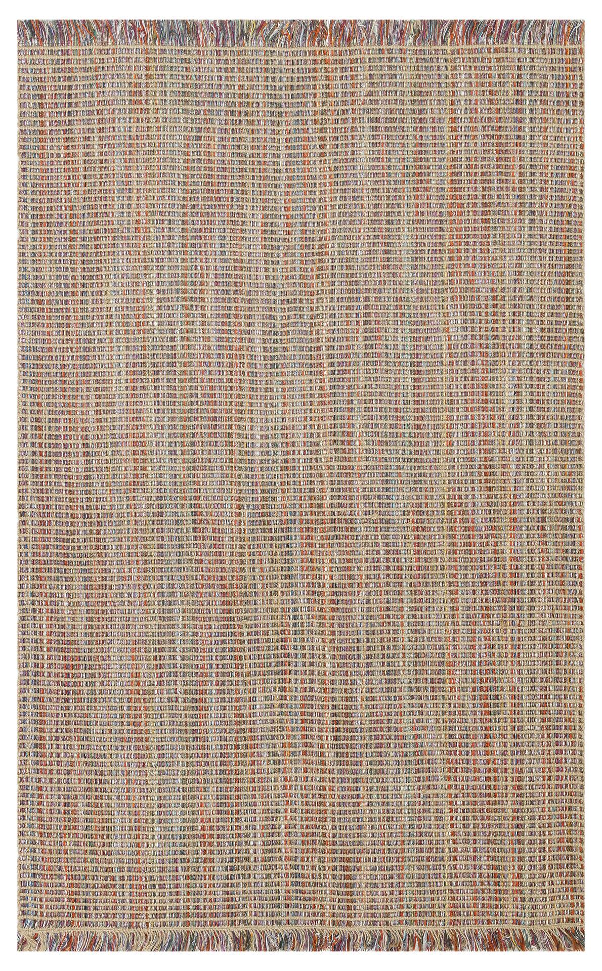 DOHA DH 01 MULTY Jüt ve Polyester ile Üretilen Çift Taraflı Modern Kilim