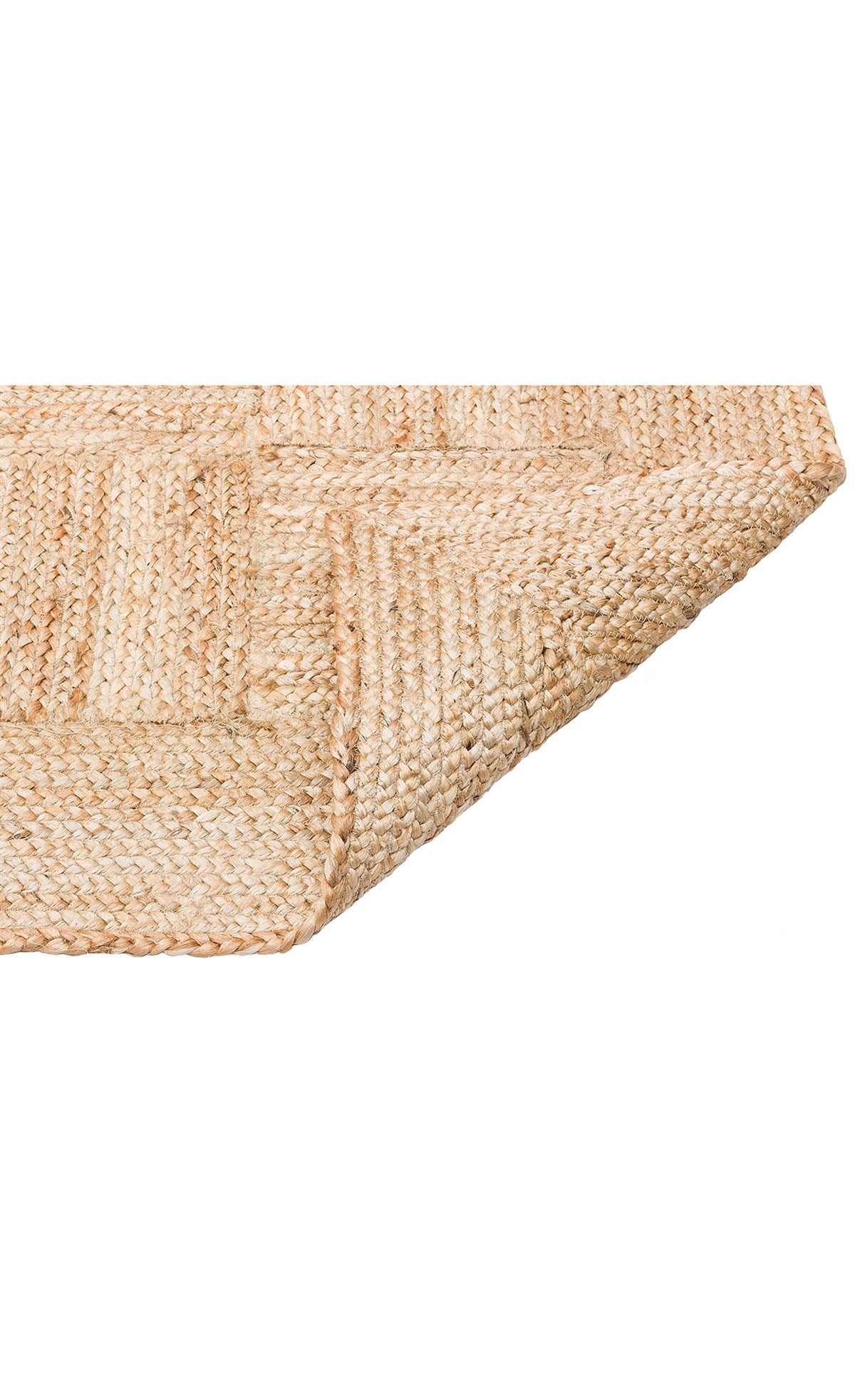 ECHO ECH 06 NATURAL XW El Dokuma Naturel Jüt Hasır Halı