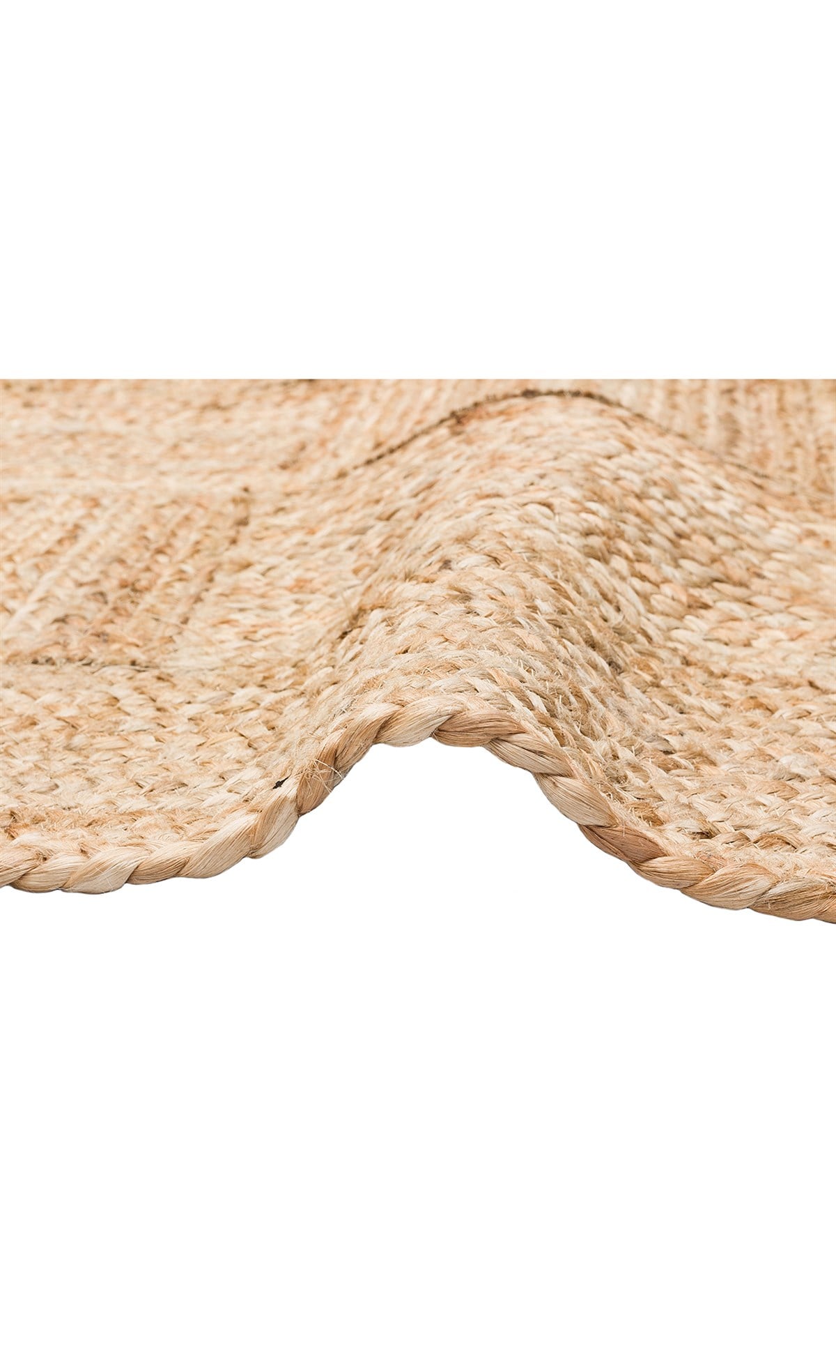 ECHO ECH 06 NATURAL XW El Dokuma Naturel Jüt Hasır Halı