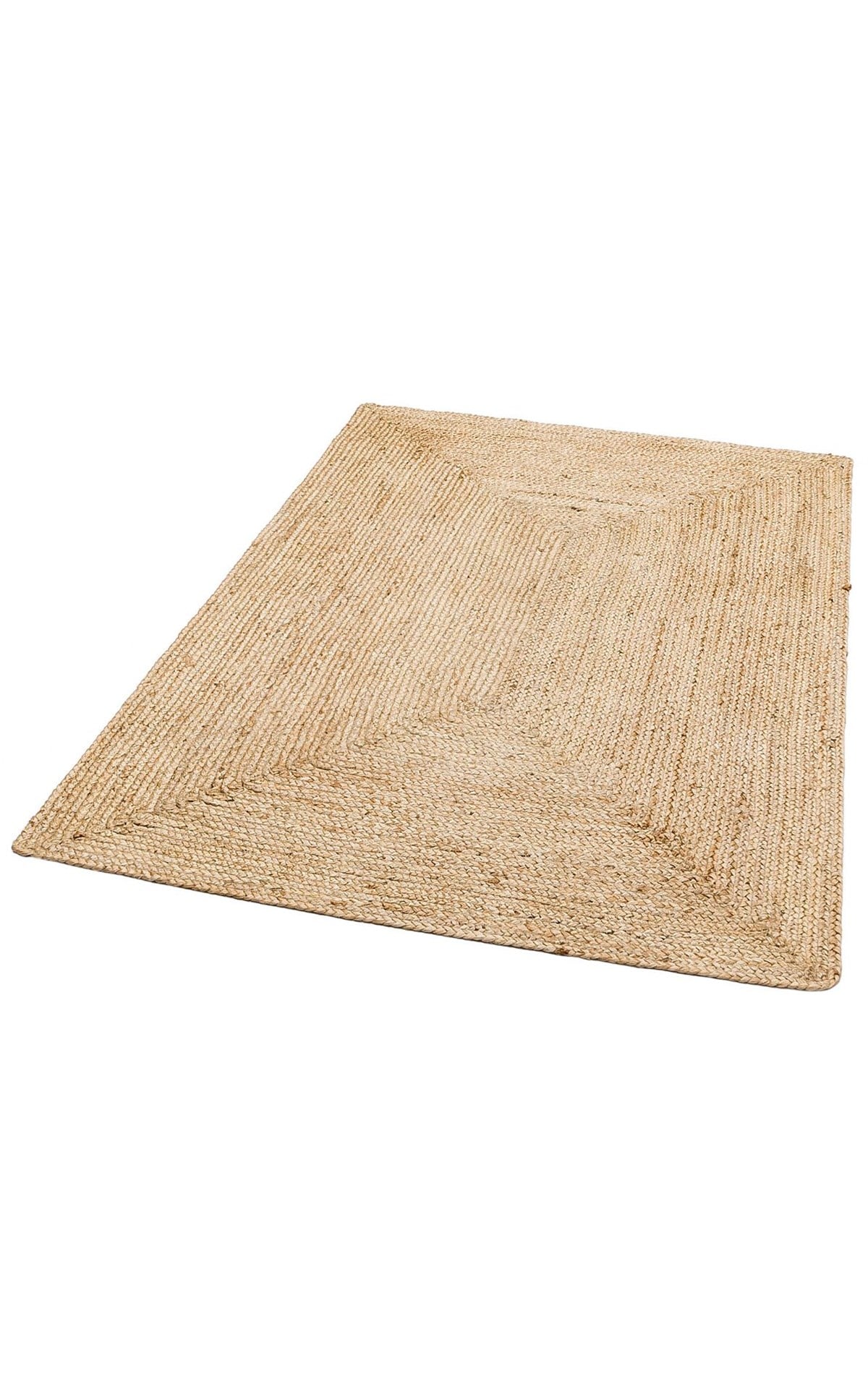 ECHO ECH 10 NATURAL El Dokuma Naturel Jüt Hasır Halı