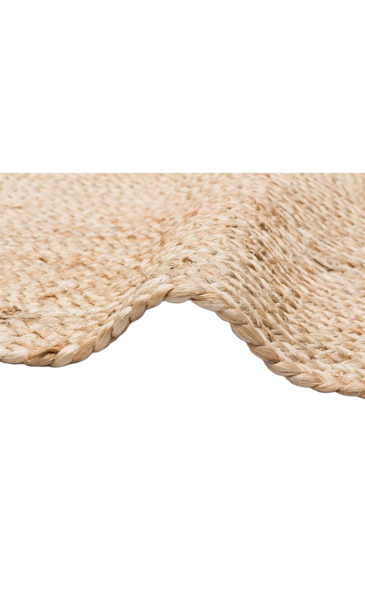 ECHO ECH 10 NATURAL El Dokuma Naturel Jüt Hasır Halı