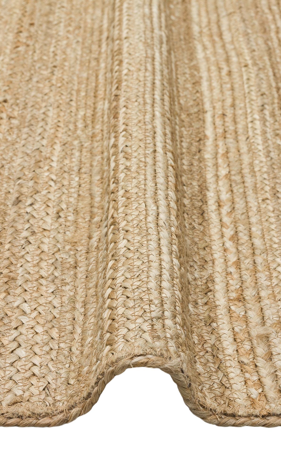 ECHO ECH 12 NATURAL El Dokuma Naturel Jüt Hasır Halı