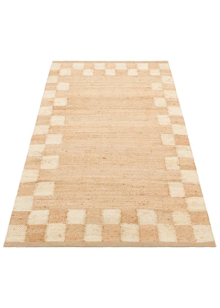 ECHO ECH 13 NATURAL WHITE XW Jüt ile Üretilen El Dokuma Sisal Kilim