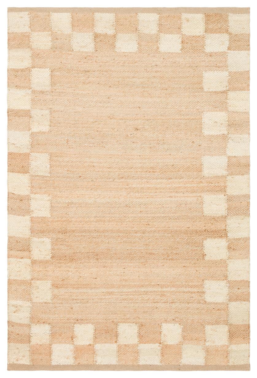 ECHO ECH 13 NATURAL WHITE XW Jüt ile Üretilen El Dokuma Sisal Kilim