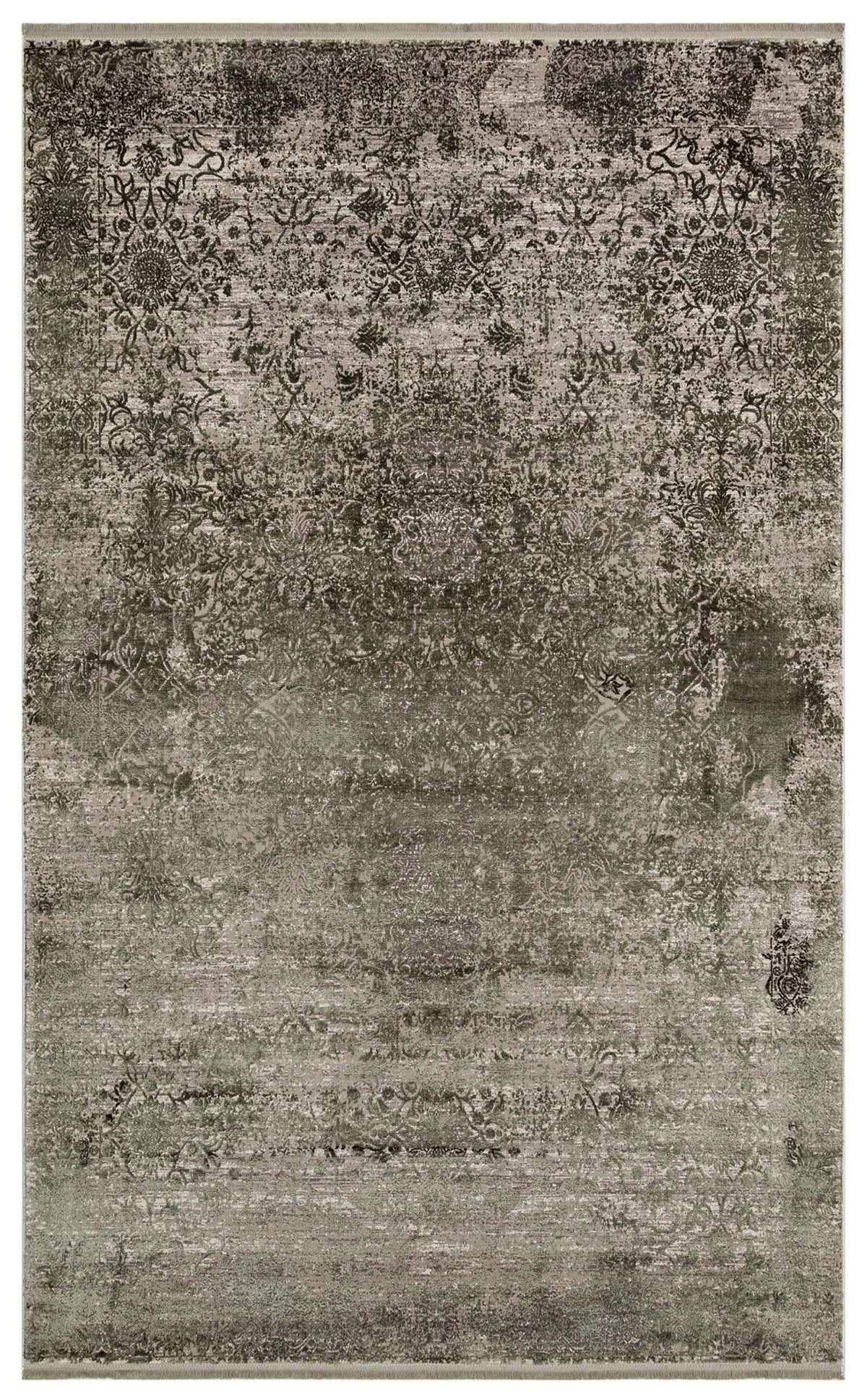 FRESCO DYED FSD 01 D.GREEN Overdyed Yüksek Alçak Dokulu Özel Işıltılı Yüksek Kaliteli Sık Dokuma Modern Salon Halısı