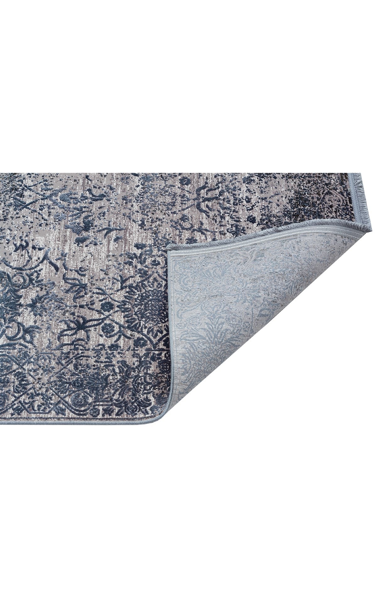 FRESCO DYED FSD 01 MARINE Overdyed Yüksek Alçak Dokulu Özel Işıltılı Yüksek Kaliteli Sık Dokuma Modern Salon Halısı