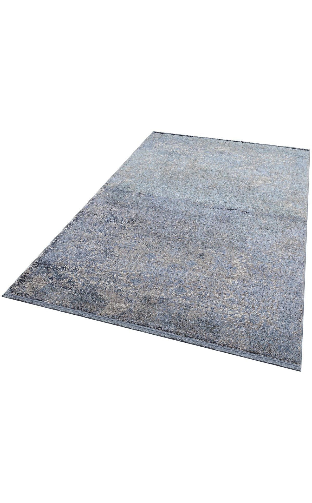 FRESCO DYED FSD 01 MARINE Overdyed Yüksek Alçak Dokulu Özel Işıltılı Yüksek Kaliteli Sık Dokuma Modern Salon Halısı
