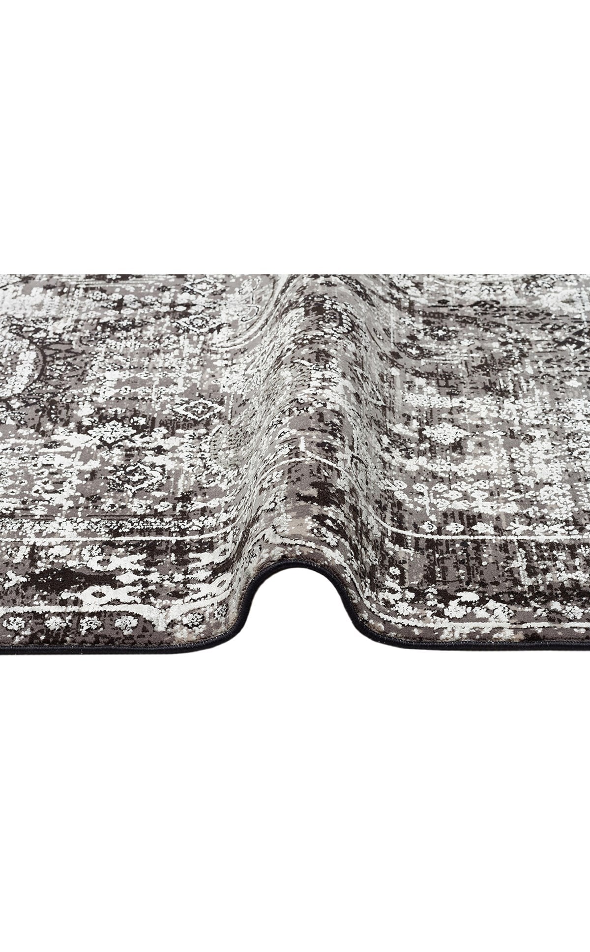 FRESCO FS 09 BLACK XW Yüksek Alçak Dokulu Özel Işıltılı Yüksek Kaliteli Sık Dokuma Modern Salon Halısı