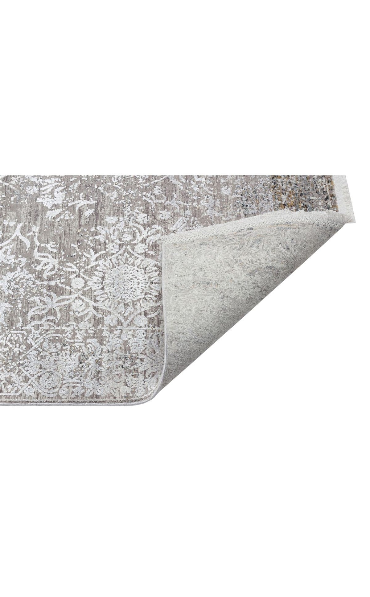 FRESCO FS 10 CREAM GREY XW Yüksek Alçak Dokulu Özel Işıltılı Yüksek Kaliteli Sık Dokuma Modern Salon Halısı