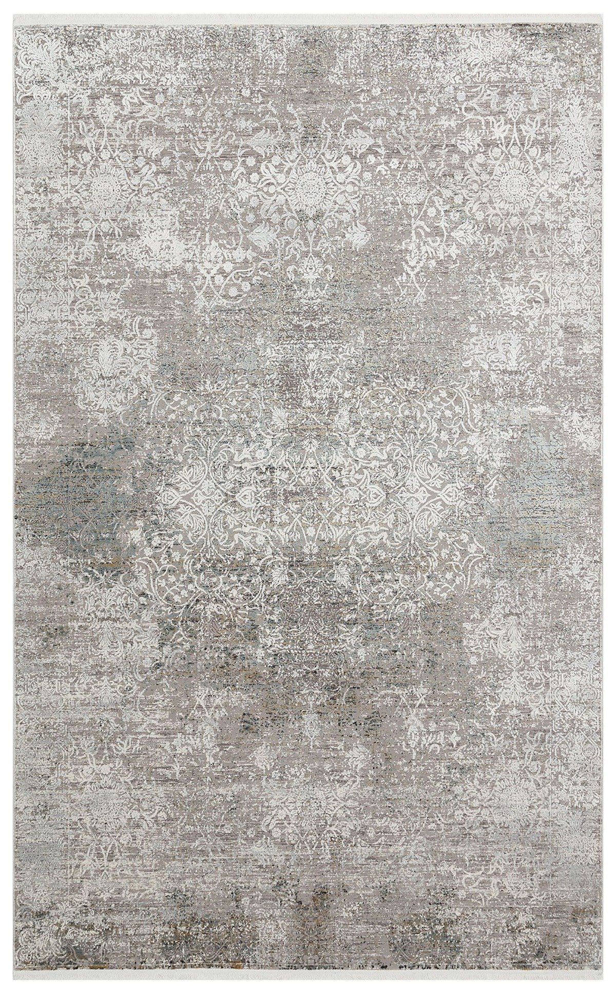 FRESCO FS 10 CREAM GREY XW Yüksek Alçak Dokulu Özel Işıltılı Yüksek Kaliteli Sık Dokuma Modern Salon Halısı