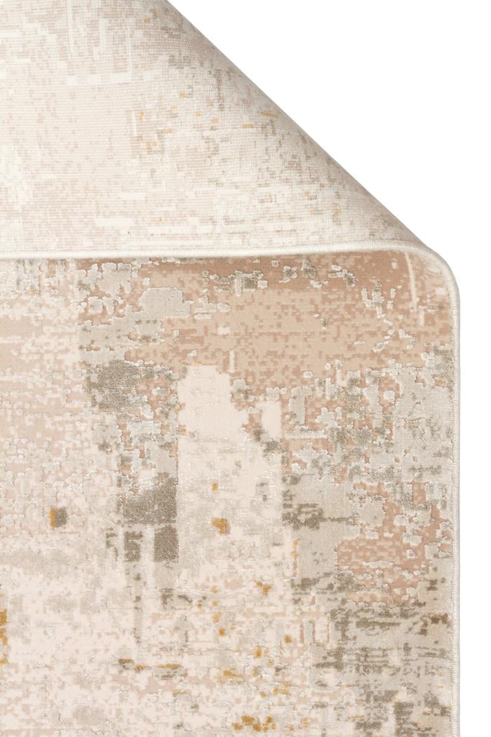 FRESCO FS 34 CREAM GOLD XW Yüksek Alçak Dokulu Özel Işıltılı Yüksek Kaliteli Sık Dokuma Modern Salon Halısı
