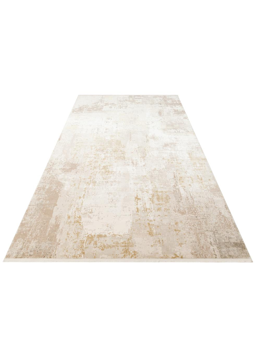 FRESCO FS 34 CREAM GOLD XW Yüksek Alçak Dokulu Özel Işıltılı Yüksek Kaliteli Sık Dokuma Modern Salon Halısı