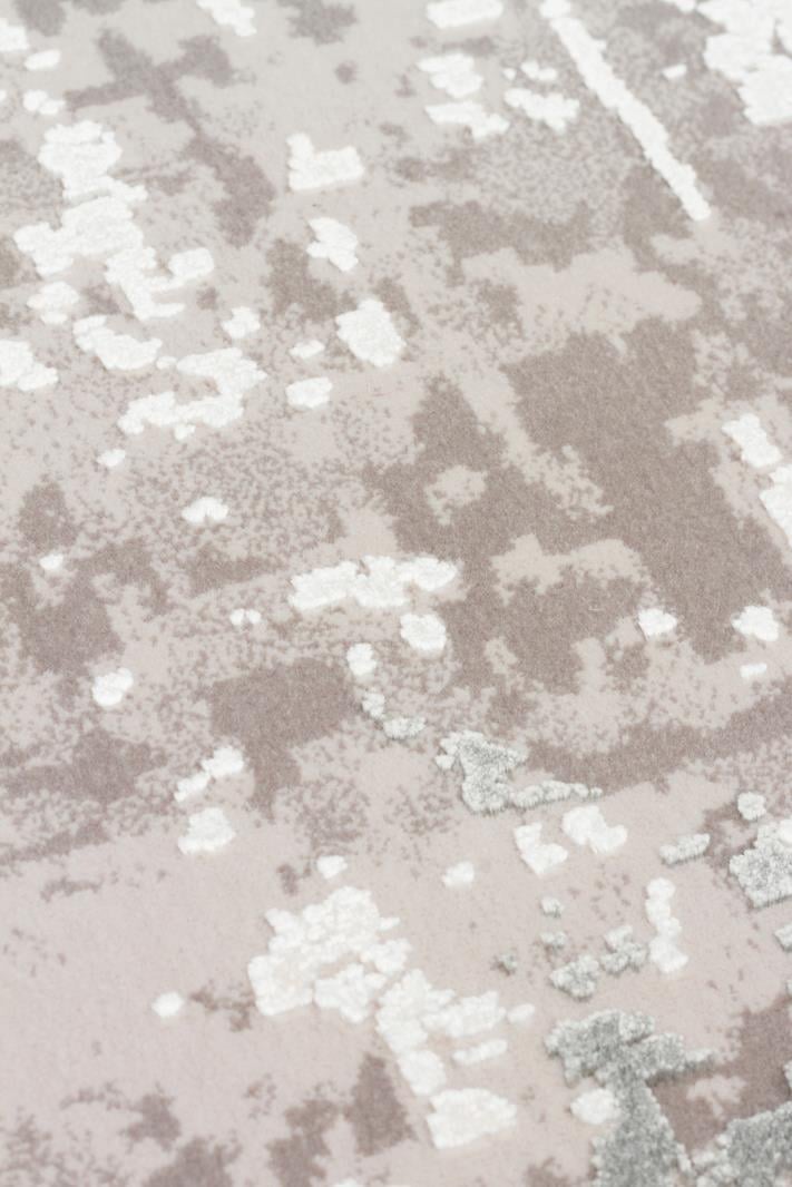 FRESCO FS 35 GREY BEIGE XW Yüksek Alçak Dokulu Özel Işıltılı Yüksek Kaliteli Sık Dokuma Modern Salon Halısı