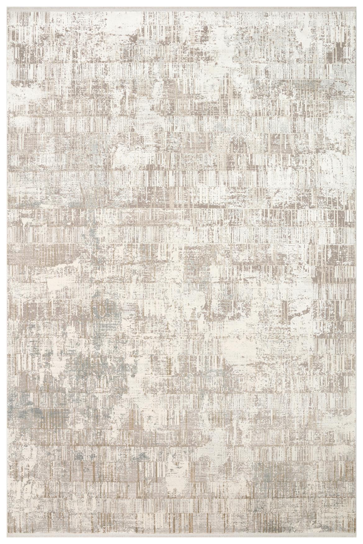 FRESCO FS 36 CREAM BEIGE XW Yüksek Alçak Dokulu Özel Işıltılı Yüksek Kaliteli Sık Dokuma Modern Salon Halısı