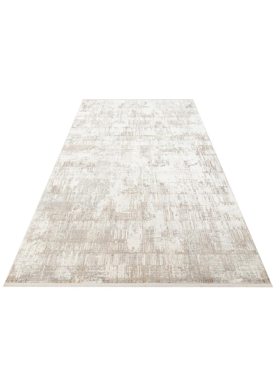 FRESCO FS 36 CREAM BEIGE XW Yüksek Alçak Dokulu Özel Işıltılı Yüksek Kaliteli Sık Dokuma Modern Salon Halısı