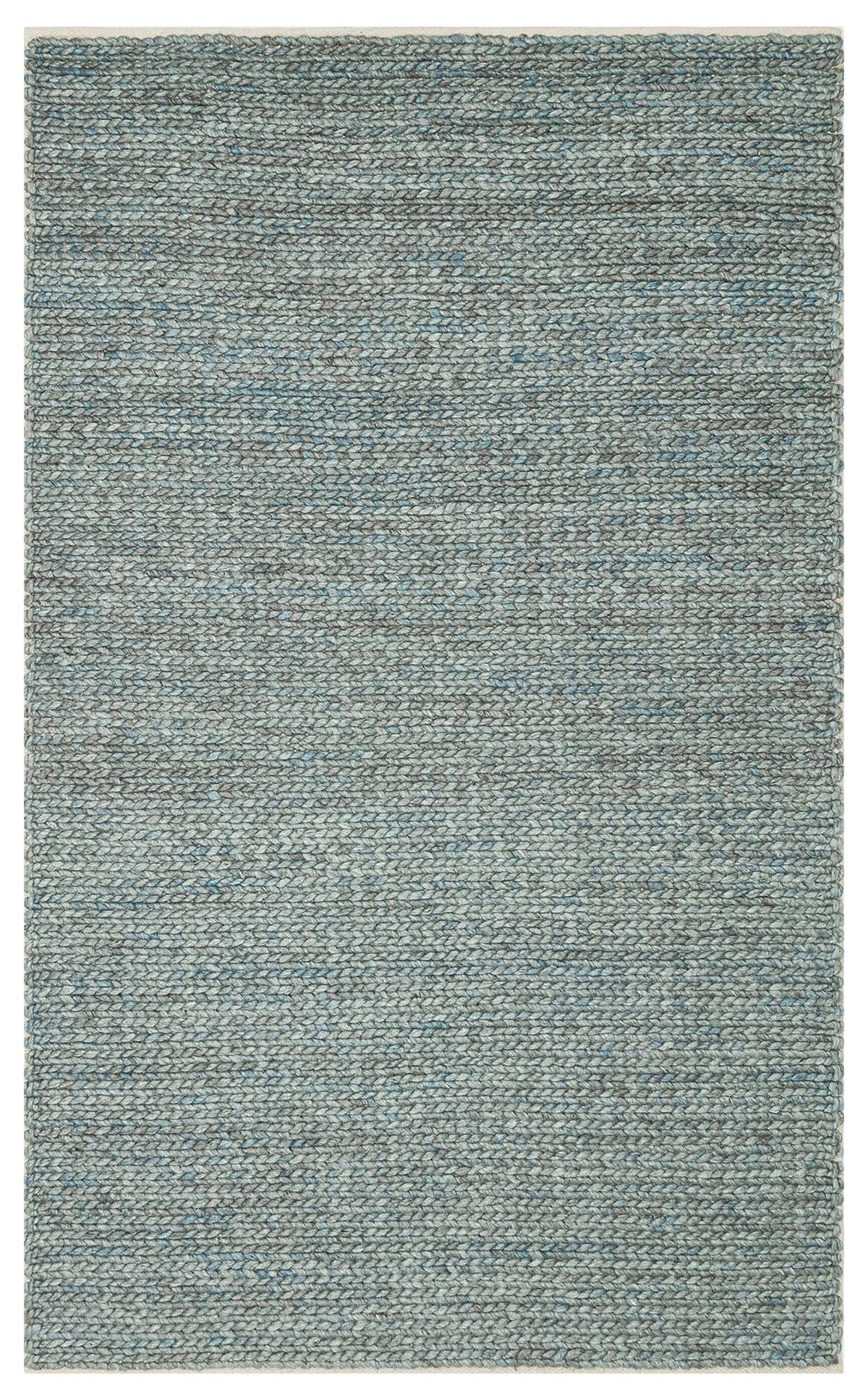JADE BASKETWEAVE ARONA Naturel Kazak Örgü Desenli El Dokuma Örgü Halı