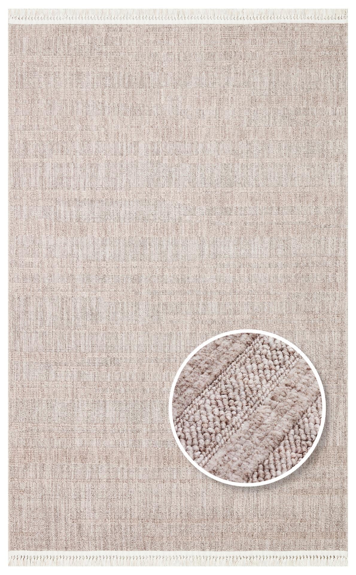 JOY JOY 01 GREY Hav Toz Vermeyen Yumuşak dokulu Modern Makine Halısı