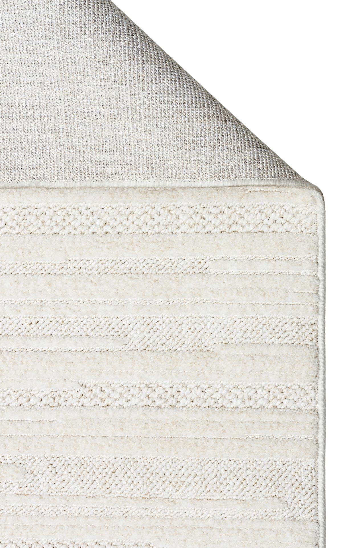 JOY JOY 01 WHITE Hav Toz Vermeyen Yumuşak dokulu Modern Makine Halısı